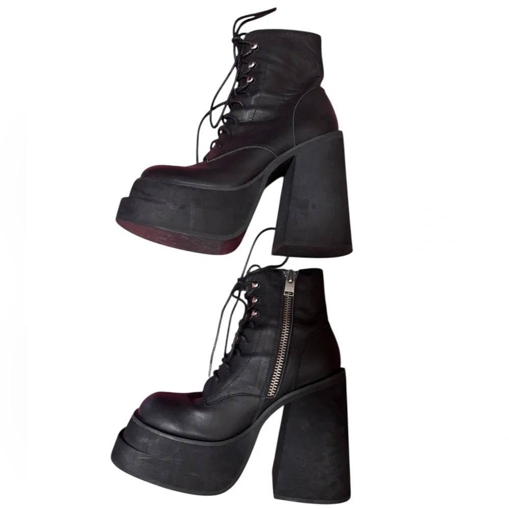 Unif Bratz Lace-up Boots (discontinued) - Picture 6 of 8